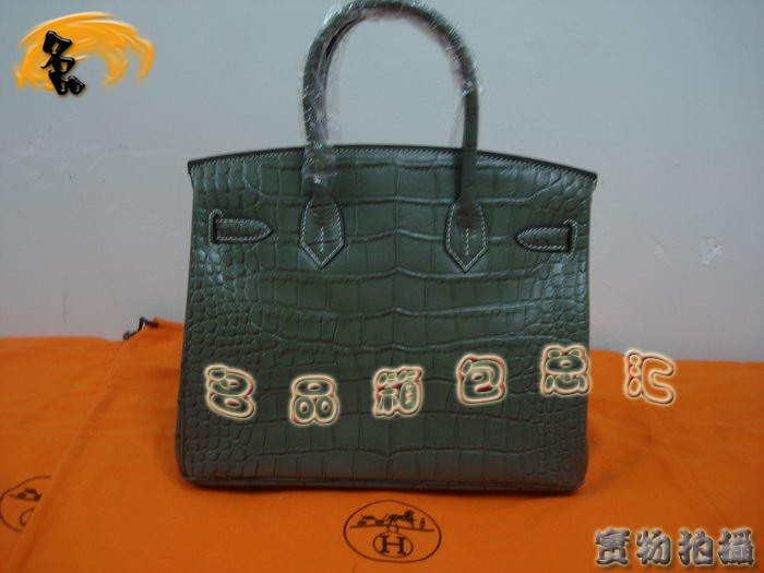 Hermes經(jīng)典女包 Hermes 手提包 女士包包 Hermes Birkin 鉑金包 鱷魚紋