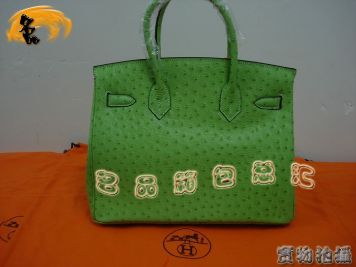 Hermes Birkin 鉑金包 Hermes 手提包 Hermes經典女包 30 Birkin 鴕鳥紋