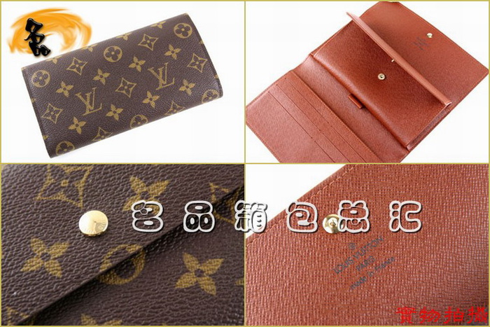 M61215 LV中長款錢包 LV女包 LV錢夾 LV新款 LV經典老花