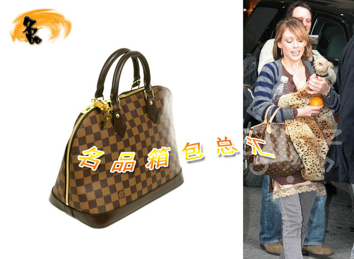 N51131 LV手提包 LV經(jīng)典棋盤(pán)格 LV女包 LV防盜包 LV限量款