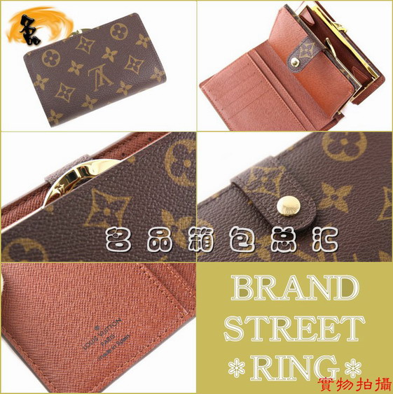 M61663 LV經(jīng)典款 LV老花包 LV女包 LV錢包 LV中長(zhǎng)款錢包