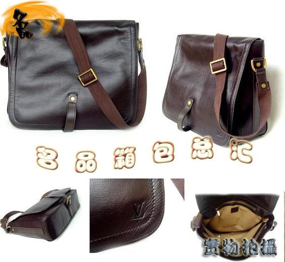 M92071 Louis Vuitton LV斜挎包 LV男包 LV單肩包 LV限量版 LV羊皮包