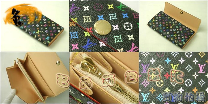 M60005 LV錢包 Louis Vuitton 村上隆LV黑33彩 LV限量版