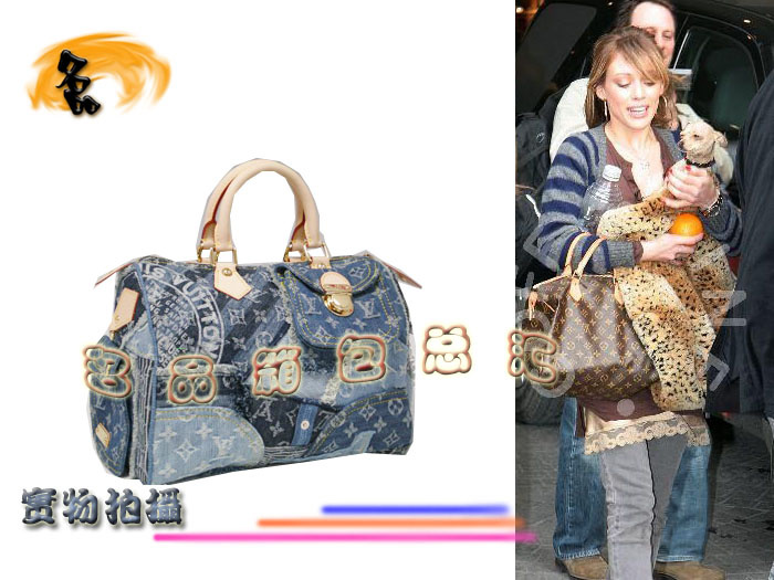 M95380 LV經典老花 LV牛仔系列 LV女包 LV 手提包 LV牛仔包