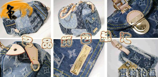 M95380 LV經典老花 LV牛仔系列 LV女包 LV 手提包 LV牛仔包