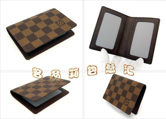 N60533 LV經(jīng)典款 LV棋盤格 LV包 LV護照包 LV男包