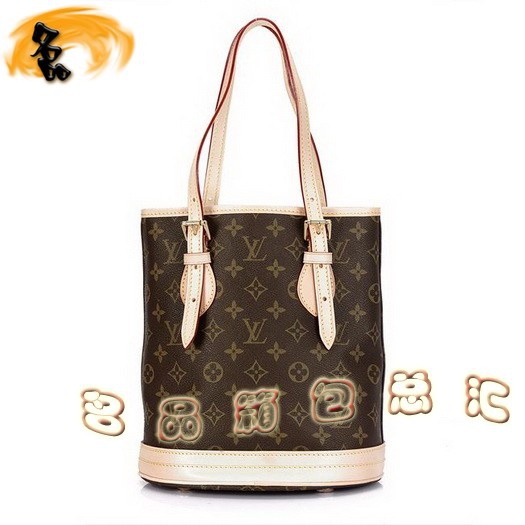 M42238 LV經(jīng)典老花 LV女包 LV手提包 LV水桶包 LV水桶母子包
