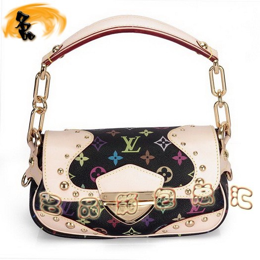 M40128 LV單肩包 LV女包 LV手提包 LV黑彩 LV三三彩 LV33彩