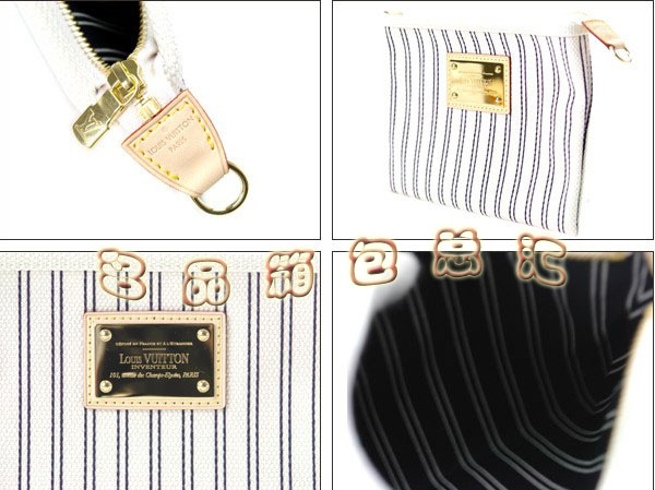 M40130 LV手拿包 LV仔布包 LV女包 LV化妝包 LV新款 一比一