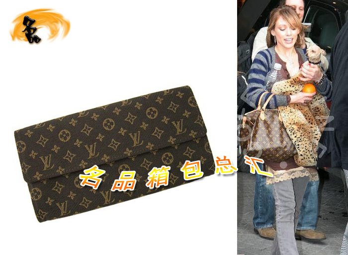 M95234 LV新款 LV女包 LV棉麻系列 LV經(jīng)典老花 LV女是錢包 LV長款錢包