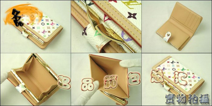 M92987 LV女士錢(qián)包 LV33彩 LV村上隆設(shè)計(jì) LV女包 LV錢(qián)包