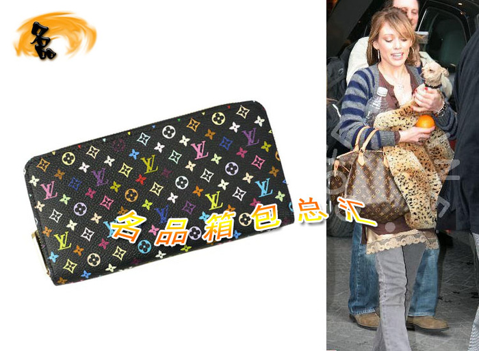M60050 LV錢包 LV村上隆設(shè)計(jì) LV33彩 錢包 LV三三彩 LV女包