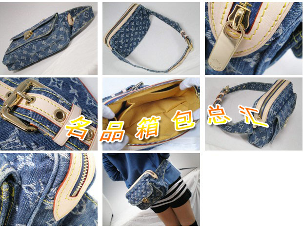 M95347 Louis Vuitton LV腰包 LV牛仔系列 LV經典老花 LV女包