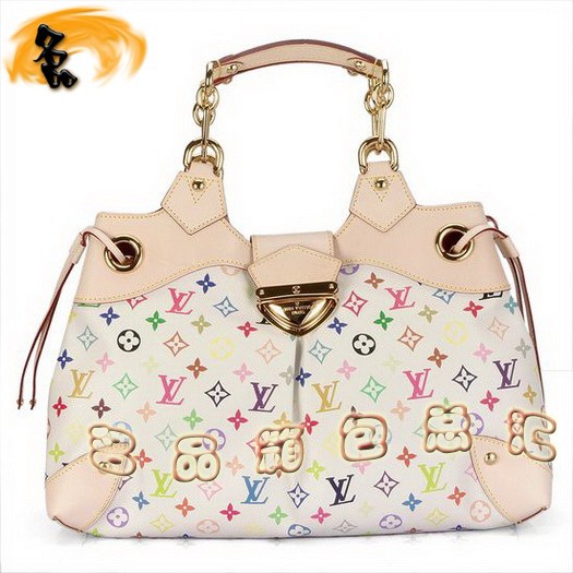 M40123 LV女包 LV村上隆設計 LV三三彩 LV33彩 LV單肩包