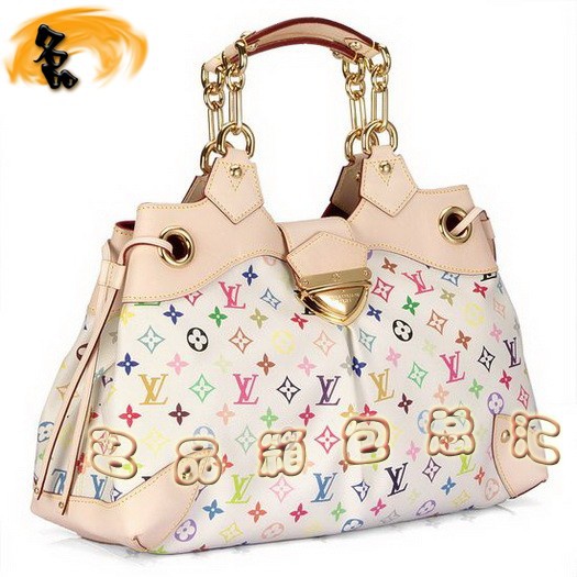 M40123 LV女包 LV村上隆設計 LV三三彩 LV33彩 LV單肩包