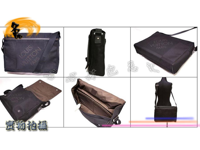 M93225 LV帆布系列 LV斜挎包 LV男包 LV單肩包 LV時(shí)尚男包