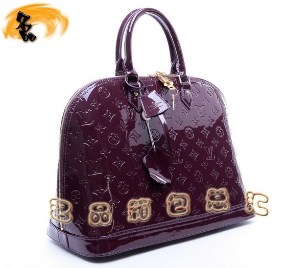 M93594 LV手提包 LV經典老花 LV壓花包 LV漆皮 LV女包