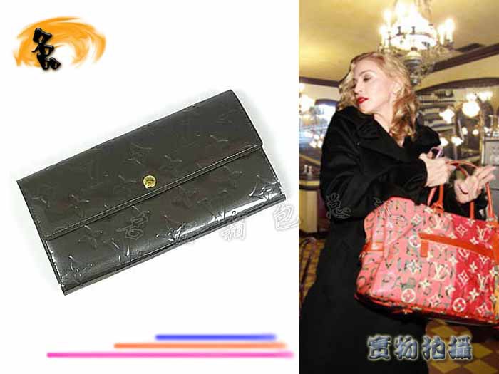 M93668 LV限量款 LV錢包 LV經典老花 LV女包 LV壓花錢包 LV亮皮錢包