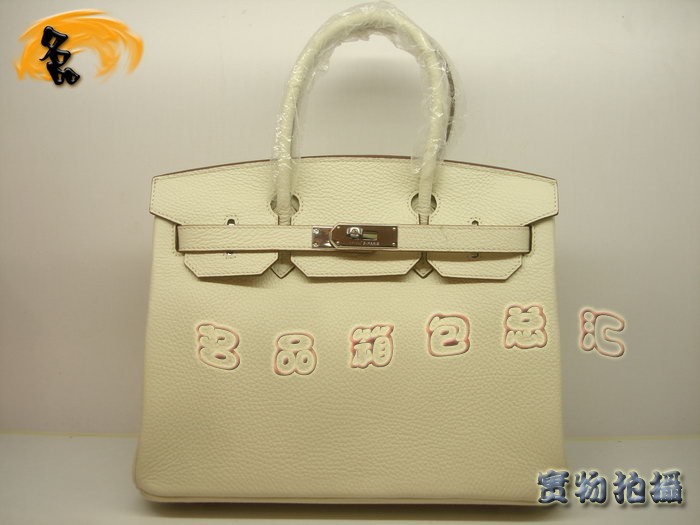 Hermes 新款手提包 Hermes荔枝紋 Hermes Birkin 鉑金包 時(shí)尚女包