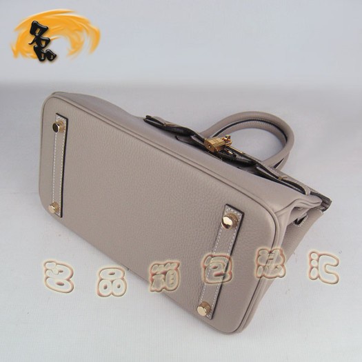 6088 Hermes Birkin 鉑金包 女士休閑手提包 Hermes荔枝皮 Hermes 30 Birkin