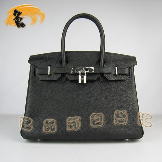 6088 Hermes Birkin 鉑金包 Hermes最新款 荔枝紋 手提包 Hermes 30 Birkin