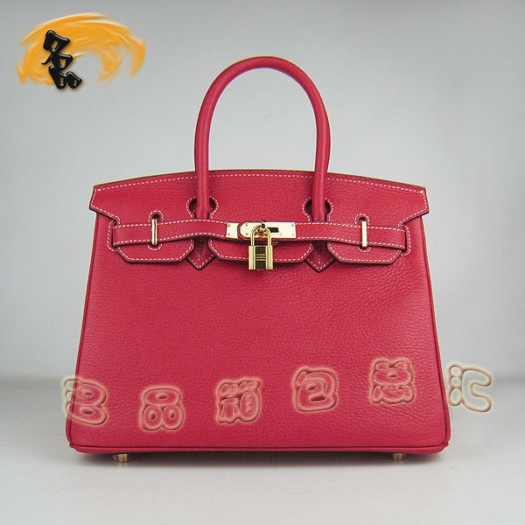 6088 Hermes 時尚荔枝紋 手提包 Hermes最新款 Birkin系列 鉑金包 Hermes 30 Birkin