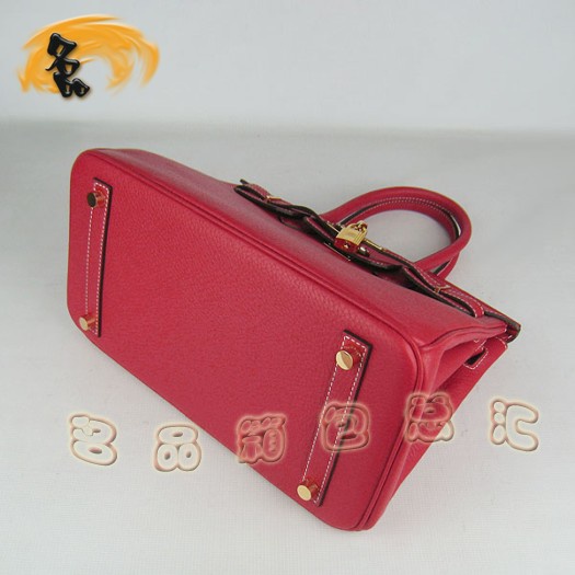 6088 Hermes 時尚荔枝紋 手提包 Hermes最新款 Birkin系列 鉑金包 Hermes 30 Birkin