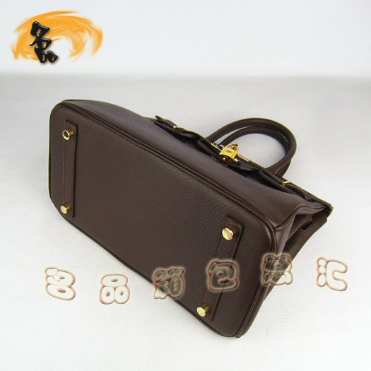 6088 Hermes經(jīng)典款 Hermes女士 荔枝紋 手提包 Hermes Birkin 鉑金包 30Birkin