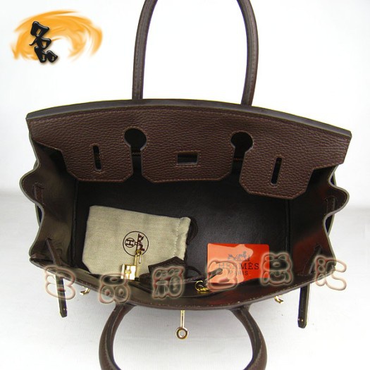 6088 Hermes經(jīng)典款 Hermes女士 荔枝紋 手提包 Hermes Birkin 鉑金包 30Birkin