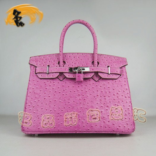 6088 Hermes最新款 愛馬仕 鴕鳥紋 時(shí)尚女士 手提包 Hermes女士 Birkin 鉑金包