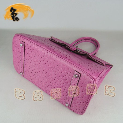 6089 愛(ài)馬仕女包 鴕鳥(niǎo)紋 手提包 Hermes Birkin 鉑金包 35 Birkin 一比一品質(zhì)
