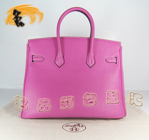 6089 愛馬仕新款荔枝紋 休閑女包 手提包 Hermes Birkin 鉑金包 35 Birkin 專柜品質