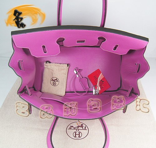 6089 愛馬仕新款荔枝紋 休閑女包 手提包 Hermes Birkin 鉑金包 35 Birkin 專柜品質