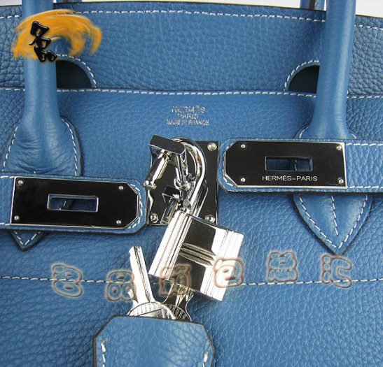 6109 Hermes最新款 Hermes Birkin 鉑金包 Hermes荔枝紋女士 手提包 42 Birkin