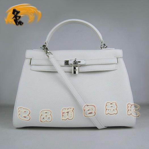 6108 Hermes新款 女士斜挎包 Hermes 荔枝紋 手提包 Hermes Kelly 凱莉包