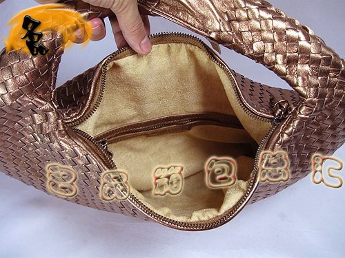 78918 寶緹嘉 最新款 女士手提包 經(jīng)典款 古銅色編織手袋 BOTTEGA VENETA
