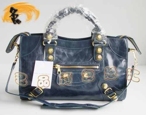 084332B 超A品質(zhì) BALENCIAGA巴黎世家 機(jī)車包 新款牛皮女士手提/斜挎包