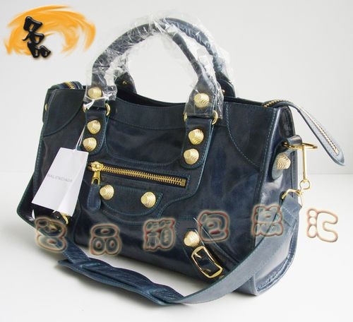 084332B 超A品質(zhì) BALENCIAGA巴黎世家 機(jī)車包 新款牛皮女士手提/斜挎包