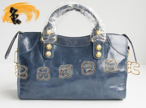 084332B 超A品質(zhì) BALENCIAGA巴黎世家 機(jī)車包 新款牛皮女士手提/斜挎包