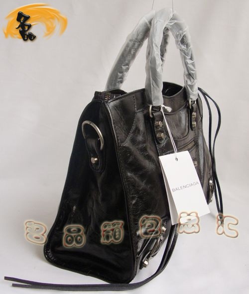 084332 BALENCIAGA���¿��ɫţƤ�r��Ůʿ����� �������ҙC(j��)܇�� б���