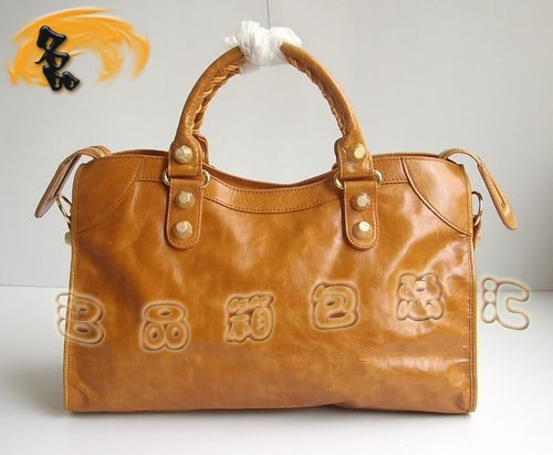 084338B 巴黎世家經典款機車包 BALENCIAGA牛皮斜挎包 時尚女士手提包