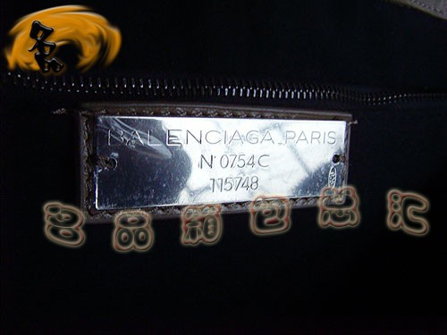 084334 BALENCIAGA最新款 巴黎世家手提包 BALENCIAGA機車包 時尚牛皮女包