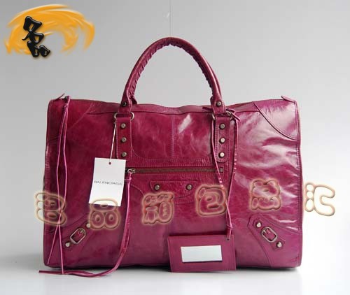 084334 BALENCIAGA最新款 巴黎世家時尚休閑女士手提包 巴黎世家機車包