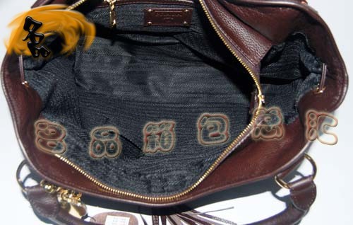3058 Prada手提包 Prada最新款 時尚休閑女包 Prada經(jīng)典款 深啡色