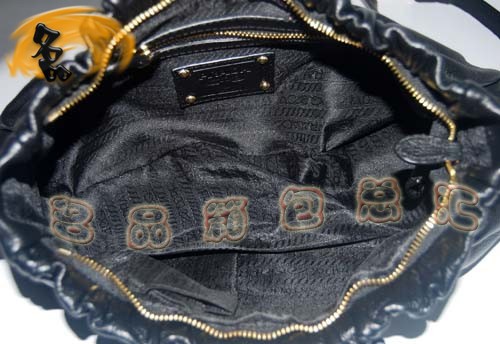 5645 Prada���¿��ް�ţƤŮ�� Pradaб��� Prada�r�����eŮ�� ��ɫ