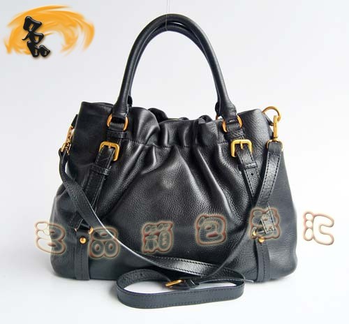 80043 �����_���u�¿�ţƤ����Ů�� Prada����� Pradaб��� ��ɫ