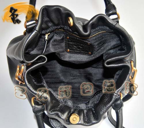 80043 �����_���u�¿�ţƤ����Ů�� Prada����� Pradaб��� ��ɫ