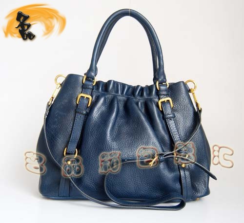 80043 �����_(d��)���u�¿�ţƤ����Ů�� Prada����� Pradaб��� ���{(l��n)ɫ