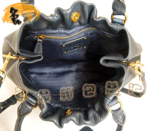 80043 �����_(d��)���u�¿�ţƤ����Ů�� Prada����� Pradaб��� ���{(l��n)ɫ