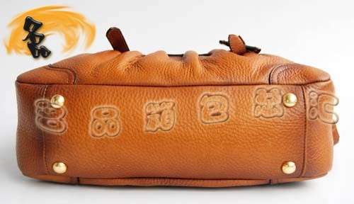 80044 普拉達(dá)新款高檔牛皮女包 Prada手提包 Prada斜挎包 淺啡色